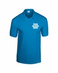 Gildan Adult 6 oz. 50/50 Jersey Polo Sapphire