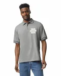 Gildan Adult 6 oz. 50/50 Jersey Polo Sport Grey