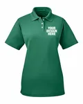 UltraClub Ladies' Cool & Dry Stain-Release Performance Polo Forest Green