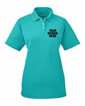 UltraClub Ladies' Cool & Dry Stain-Release Performance Polo Jade