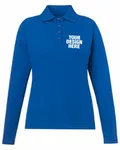 CORE365 Ladies' Pinnacle Performance Long-Sleeve Piqu Polo TRUE ROYAL