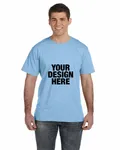 LAT Men's Fine Jersey T-Shirt Light Blue