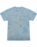 Tie-Dye Crystal Wash T-Shirt Carolina Blue