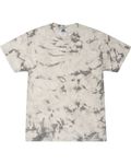 Tie-Dye Crystal Wash T-Shirt SILVER