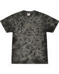 Tie-Dye Crystal Wash T-Shirt BLACK