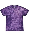 Tie-Dye Crystal Wash T-Shirt PURPLE