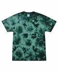 Tie-Dye Crystal Wash T-Shirt Crystal Jade