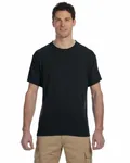 Jerzees Adult DRI-POWER SPORT Poly T-Shirt BLACK