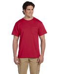 Jerzees Adult DRI-POWER ACTIVE Pocket T-Shirt True Red