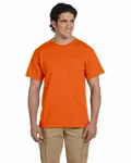 Jerzees Adult DRI-POWER ACTIVE Pocket T-Shirt SAFETY ORANGE