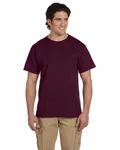 Jerzees Adult DRI-POWER ACTIVE Pocket T-Shirt Maroon