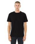 Bella + Canvas Men's Heather CVC Raglan T-Shirt Black Heather