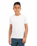 Next Level Apparel Youth CVC Crew WHITE