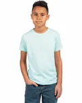 Next Level Apparel Youth CVC Crew Ice Blue