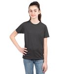Next Level Apparel Youth CVC Crew Charcoal