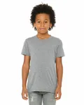 Bella + Canvas Youth Triblend Short-Sleeve T-Shirt Grey Triblend