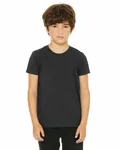 Bella + Canvas Youth Triblend Short-Sleeve T-Shirt Char Blk Triblnd