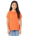 Bella + Canvas Youth Triblend Short-Sleeve T-Shirt Orange Triblend