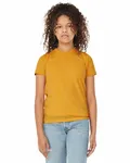 Bella + Canvas Youth Triblend Short-Sleeve T-Shirt Mustard Triblend