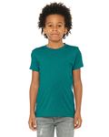 Bella + Canvas Youth Triblend Short-Sleeve T-Shirt Teal Triblend