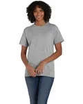 Hanes Unisex Ecosmart  T-Shirt Oxford Gray