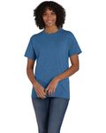 Hanes Unisex Ecosmart  T-Shirt Heather Blue
