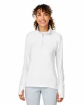 Puma Golf Ladies' Gamer Golf Quarter-Zip BRIGHT WHITE