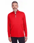 Puma Golf Men's Icon Quarter-Zip HIGH RISK RED