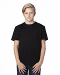 Threadfast Apparel Youth Ultimate CVC T-Shirt BLACK
