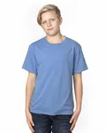 Threadfast Apparel Youth Ultimate CVC T-Shirt ROYAL HEATHER