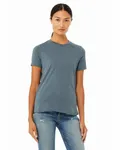 Bella + Canvas Ladies' Relaxed Heather CVC Short-Sleeve T-Shirt Heather Slate