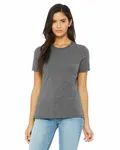 Bella + Canvas Ladies' Relaxed Heather CVC Short-Sleeve T-Shirt Deep Heather