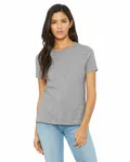 Bella + Canvas Ladies' Relaxed Heather CVC Short-Sleeve T-Shirt Athletic Heather