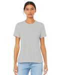 Bella + Canvas Ladies' Relaxed Heather CVC Short-Sleeve T-Shirt Heather Silver