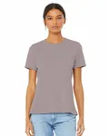 Bella + Canvas Ladies' Relaxed Heather CVC Short-Sleeve T-Shirt Hthr Pink Gravel