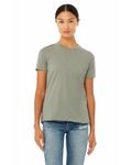 Bella + Canvas Ladies' Relaxed Heather CVC Short-Sleeve T-Shirt Heather Stone
