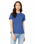 Bella + Canvas Ladies' Relaxed Heather CVC Short-Sleeve T-Shirt Heather True Roy