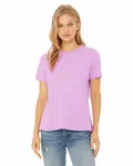 Bella + Canvas Ladies' Relaxed Heather CVC Short-Sleeve T-Shirt Hthr Prism Lilac