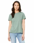 Bella + Canvas Ladies' Relaxed Heather CVC Short-Sleeve T-Shirt Hthr Prsm Dst Bl