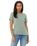 Bella + Canvas Ladies' Relaxed Heather CVC Short-Sleeve T-Shirt Heather Sage