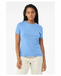 Bella + Canvas Ladies' Relaxed Heather CVC Short-Sleeve T-Shirt Hth Carolina Blu