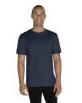 Jerzees Adult Snow Heather T-Shirt Navy Snow Heathr