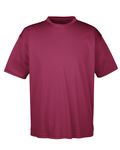 UltraClub Men's Cool & Dry Sport Performance InterlockT-Shirt Maroon