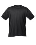 UltraClub Youth Cool & Dry Basic Performance T-Shirt BLACK