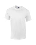 Gildan Adult Ultra Cotton 6 oz. Pocket T-Shirt WHITE