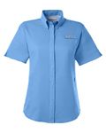Columbia Ladies' Tamiami II Short-Sleeve Shirt WHITECAP BLUE