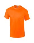 Gildan Adult Ultra Cotton 6 oz. Pocket T-Shirt S Orange