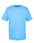 UltraClub Men's Cool & Dry Sport Performance InterlockT-Shirt Columbia Blue