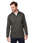 Devon & Jones New Classics Men's Performance Quarter-Zip Graphite