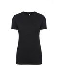 Next Level Apparel Ladies' Triblend Crew VINTAGE BLACK